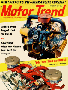 MOTOR TREND 1959 NOV - CORVAIR, CHRYSLER, CHEVY v FORD, BUICK AMC, STUDE, OLDS*